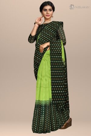 Green Grace Traditional Silk Saree