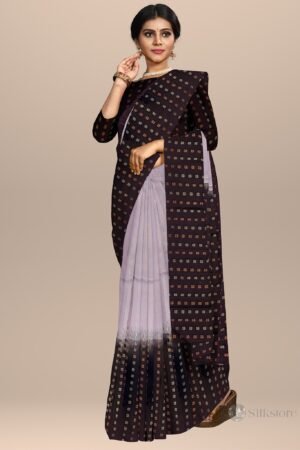 Enchanted Evening Vintage Weave Silk Saree
